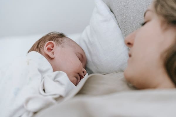 Быстрое засыпание новорожденного