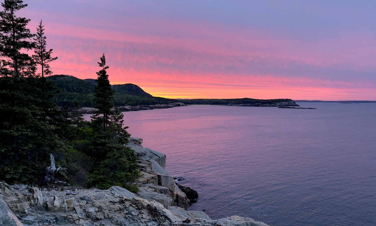 acadia national park with kids