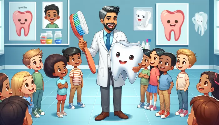 teaching kids how to take proper care of their teeth
