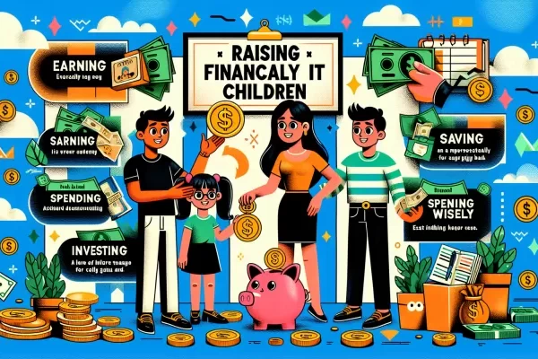 tips on how to raise financially fit kids