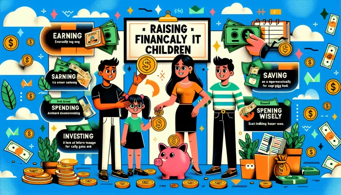 tips on how to raise financially fit kids